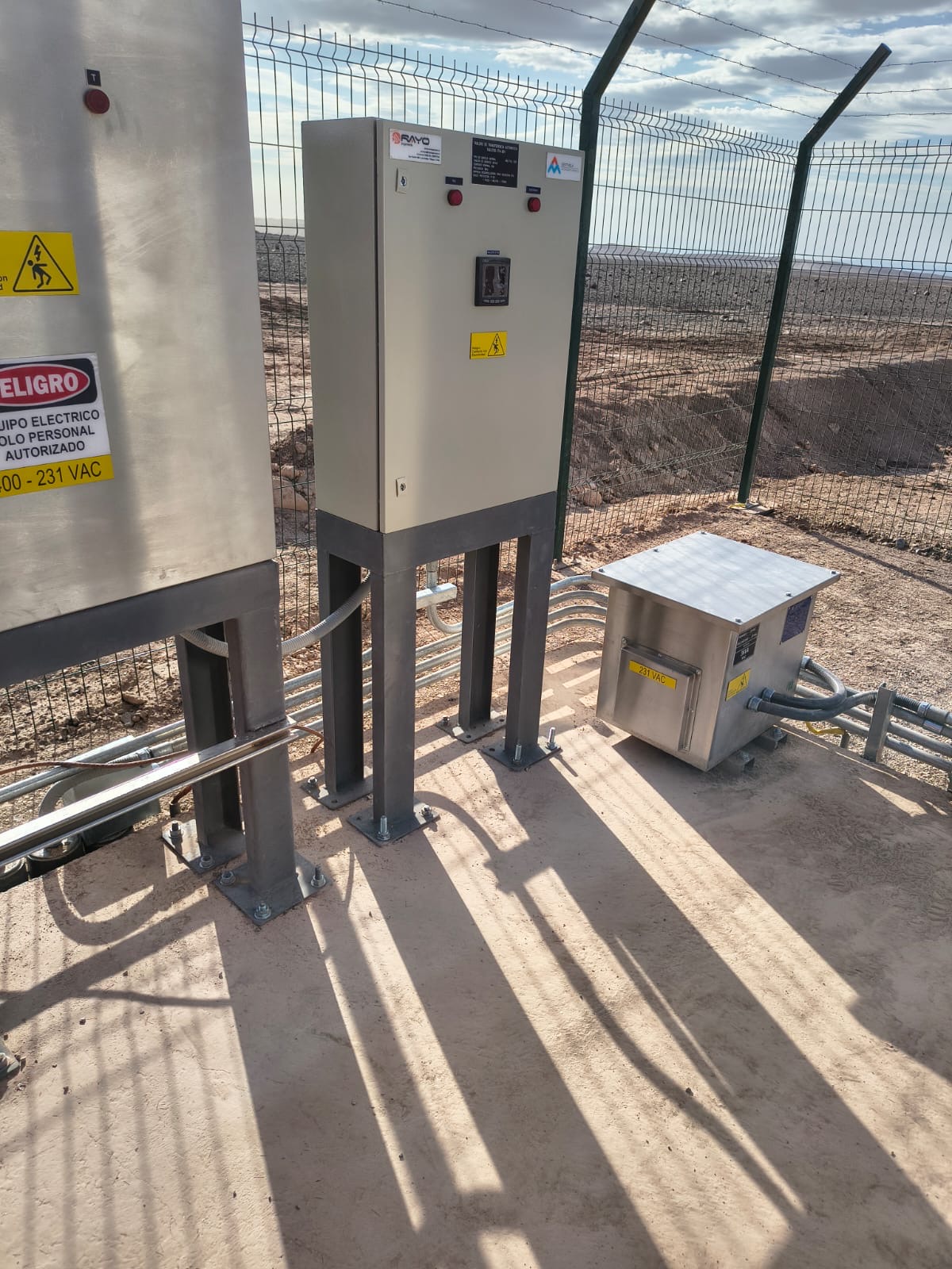 Tableros eléctricos en terreno IMRR
