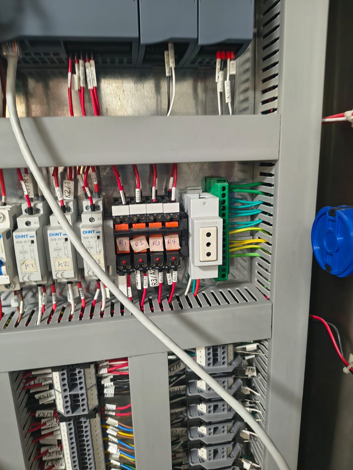 Tablero de control con relés IMRR